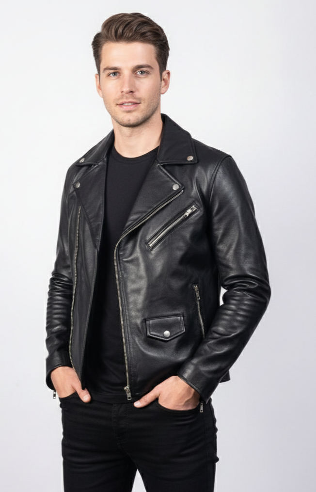 Leather jacket