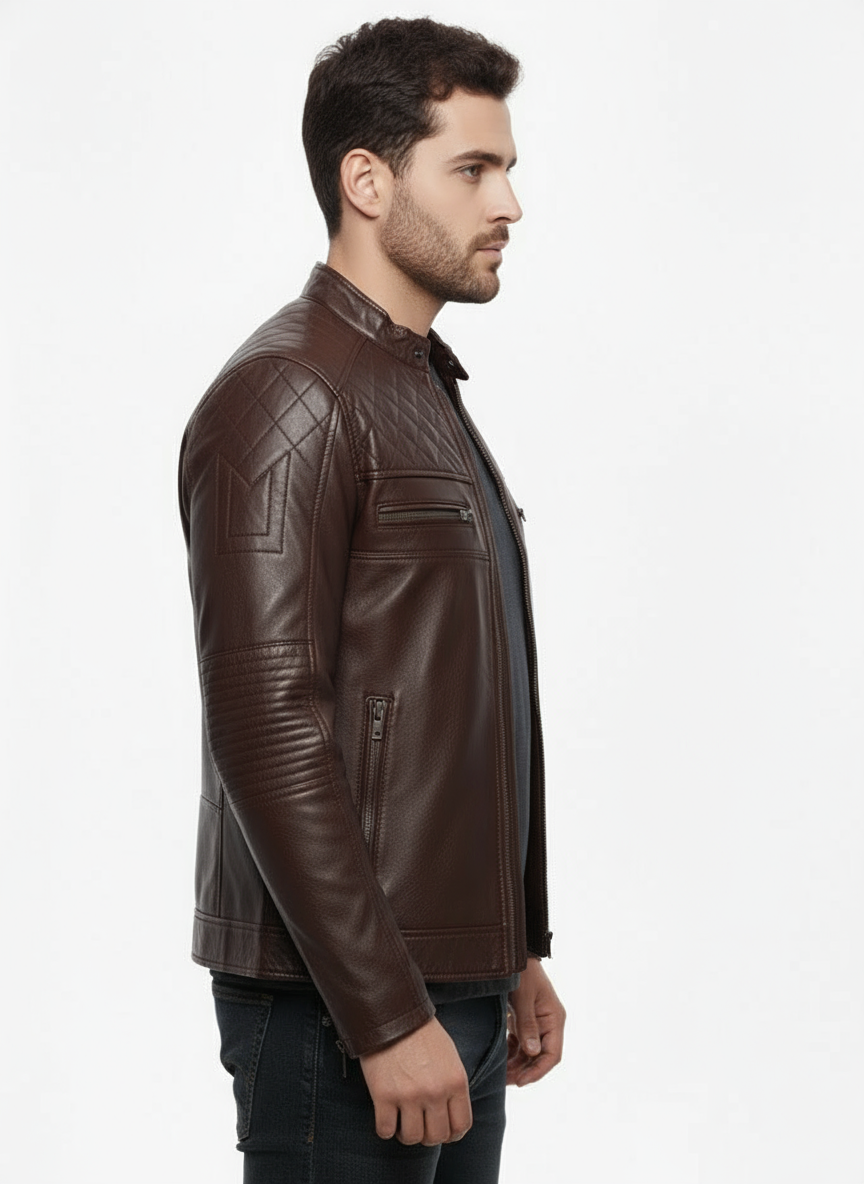 Leather jacket