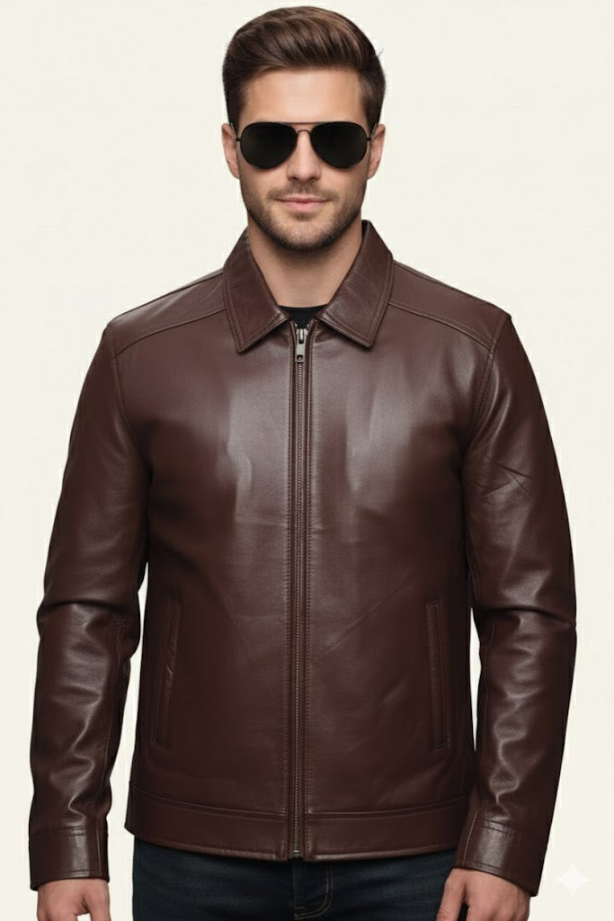 Brown Leather Jacket