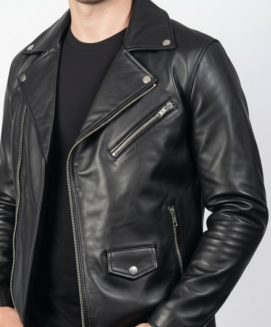 Leather jacket