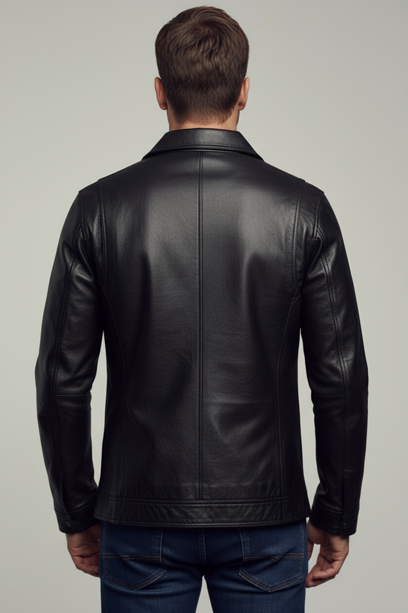 Leather jacket