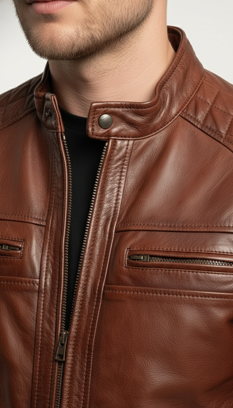 Brown Leather Jacket