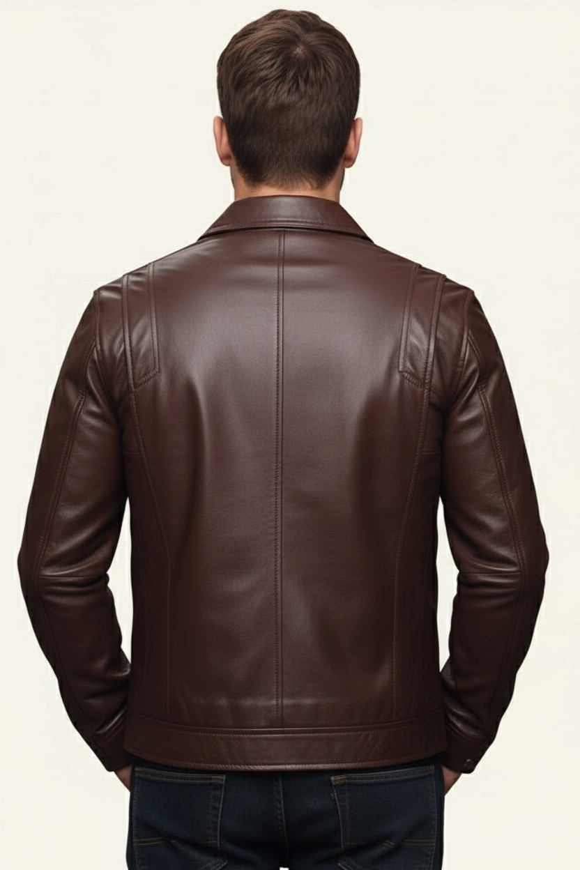 Brown Leather Jacket