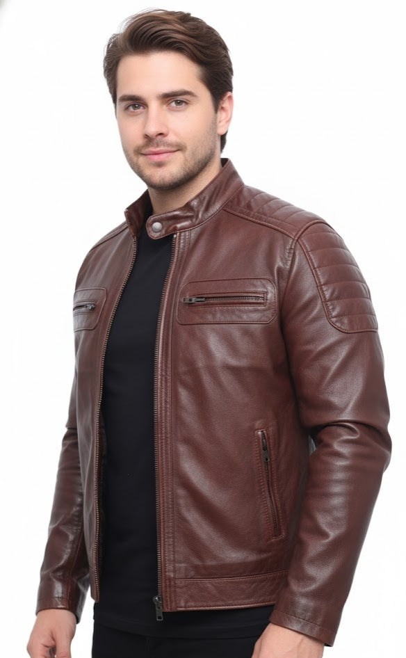 Leather jacket