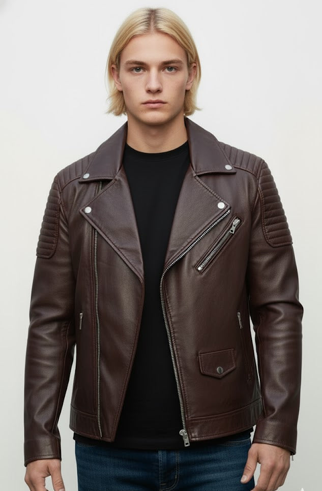 Leather jacket