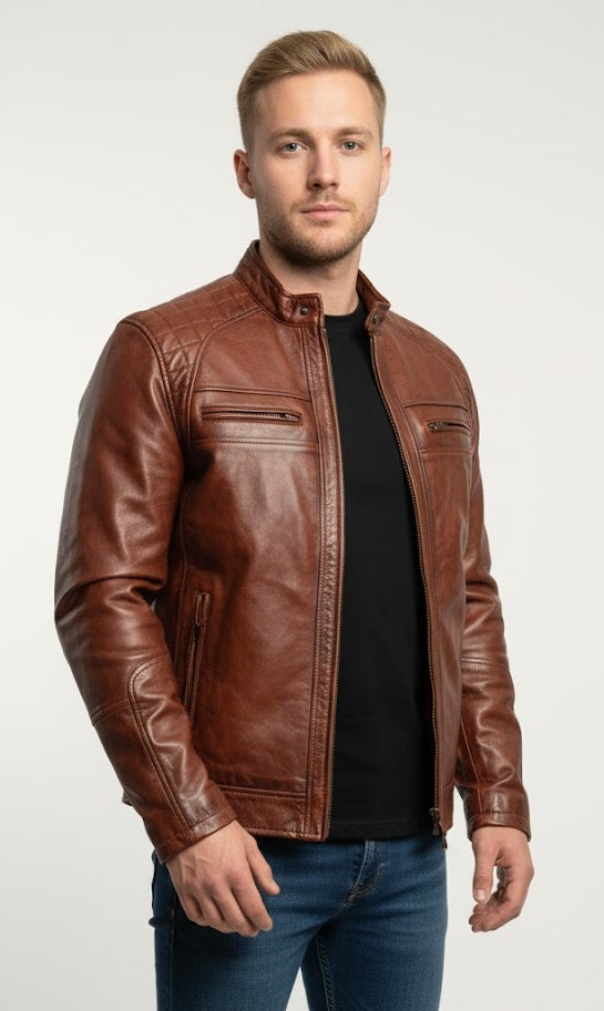Brown Leather Jacket