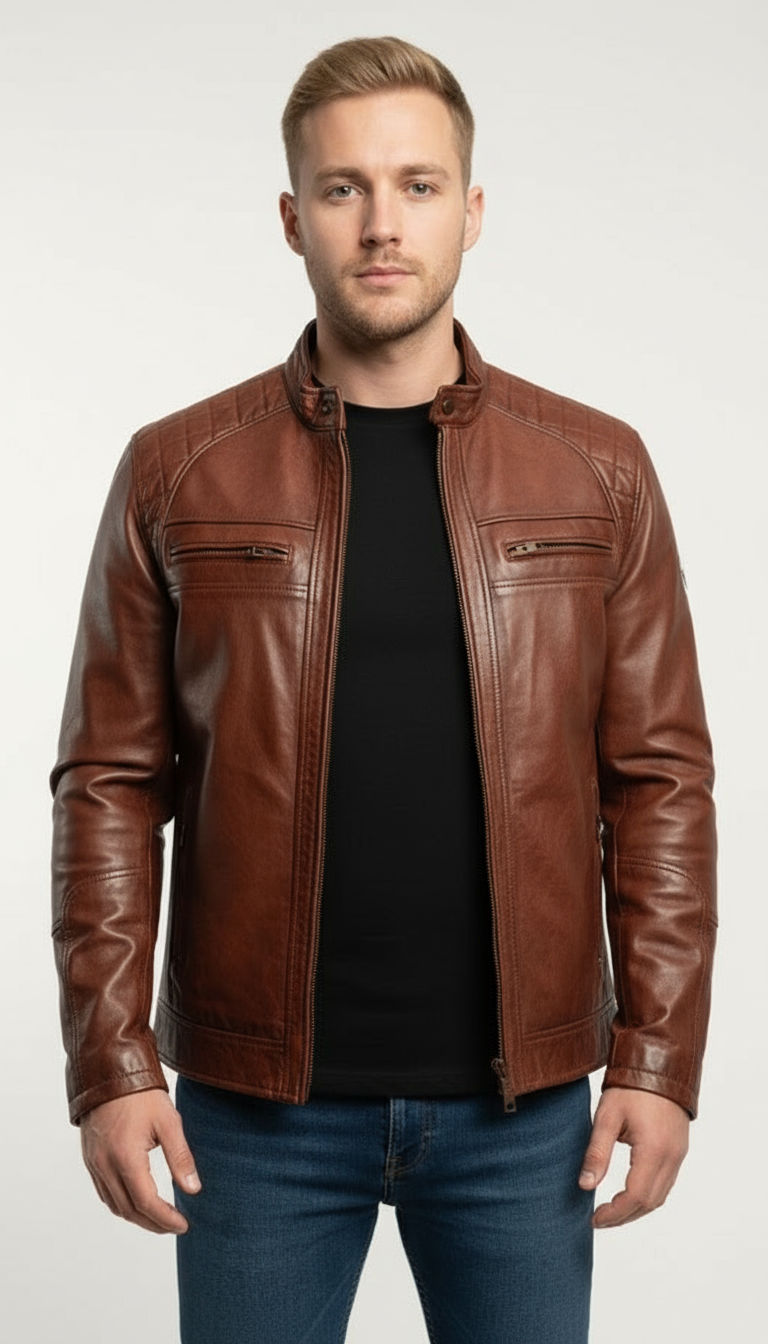 Brown Leather Jacket