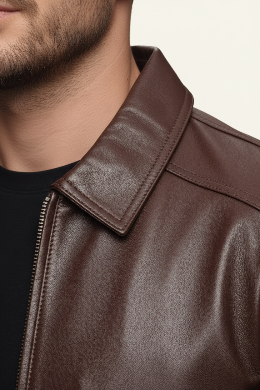 Brown Leather Jacket
