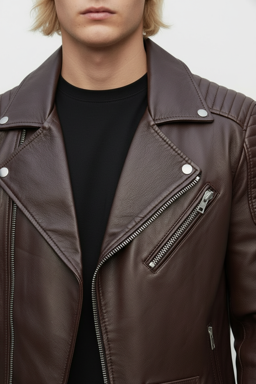 Leather jacket